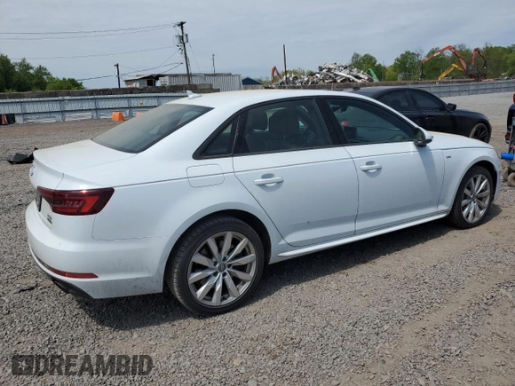 2018 Audi A4 Premium с VIN WAUDNAF41JA096443, выставлен на аукционе Copart как лот 55079265 с пробегом 125 294 миль миль и Списание • Salvage title. История ставок и продаж доступна на DreamBid. Изображение 3.