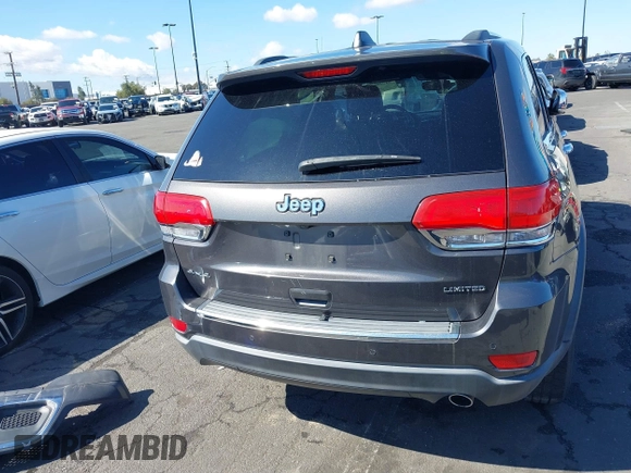 2017 Jeep Grand Cherokee Limited with VIN 1C4RJFBG7HC733612, listed as a IAAI auction lot 41739649 with 89,957 mi miles. Bid and sale history available at carsss.com. Image 17.