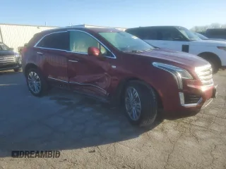 2017 Cadillac XT5 Premium Luxury AWD with VIN 1GYKNERS1HZ190355, listed as a Copart auction lot 84899844 with 119,553 mi miles and Salvage Title. Bid and sale history available at carsss.com. Image 4.