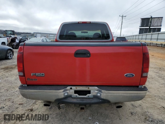 1998 Ford F-150 XL with VIN 1FTDX18W8WNA12677, listed as a Copart auction lot 78237504 with 175,560 mi miles and Clean Title. Bid and sale history available at carsss.com. Image 6.