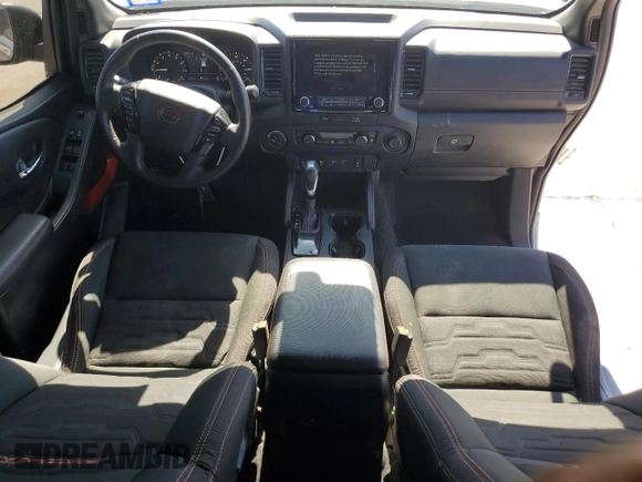 2024 Nissan Frontier PRO-4X with VIN 1N6ED1EK9RN600720, listed as a Copart auction lot 78089574 with 23,662 mi miles and Salvage Title. Bid and sale history available at carsss.com. Image 8.