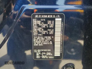 2016 Infiniti QX80 with VIN JN8AZ2NF9G9610685, listed as a Copart auction lot 57154685 with 94,176 mi miles and Salvage title. Bid and sale history available at DreamBid. Image 13.