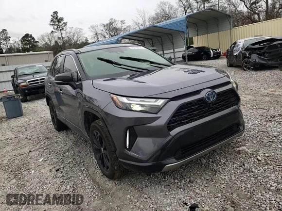 2024 Toyota RAV4 Hybrid XSE with VIN JTME6RFV0RD560232, listed as a Copart auction lot 46059075 with 50,099 mi miles and Salvage Title. Bid and sale history available at carsss.com. Image 12.
