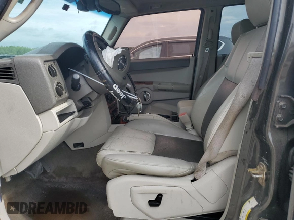 2006 Jeep Commander Limited with VIN 1J8HG58256C228366, listed as a Copart auction lot 52865005 with Not provided miles and Salvage title. Bid and sale history available at DreamBid. Image 7.