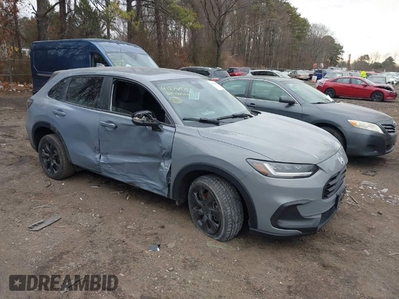 2024 Honda HR-V Sport with VIN 3CZRZ2H55RM754928, listed as a IAAI auction lot 41276974 with 41,237 mi miles and . Bid and sale history available at DreamBid. Image 1.