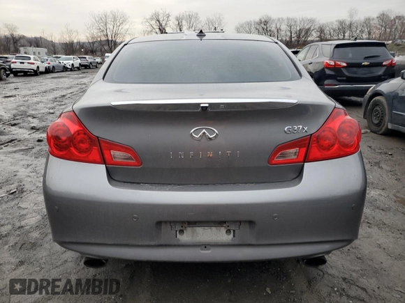 2010 Infiniti G37 x with VIN JN1CV6AR5AM460038, listed as a Copart auction lot 84489894 with 263,439 mi miles and Clean Title. Bid and sale history available at DreamBid. Image 6.