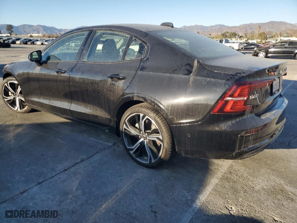 2024 Volvo S60 Plus Dark Theme with VIN 7JRL12TL3RG285763, listed as a Copart auction lot 78530064 with 11,952 mi miles and Salvage Title. Bid and sale history available at carsss.com. Image 2.