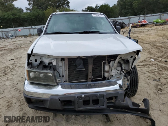 2008 GMC Canyon SLE1 with VIN 1GTCS19EX88147354, listed as a Copart auction lot 72508724 with 181,367 mi miles and Salvage Title. Bid and sale history available at carsss.com. Image 5.