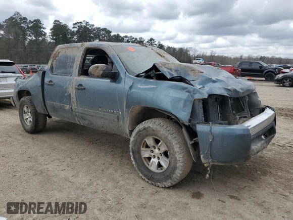2007 Chevrolet Silverado 1500 LS with VIN 2GCEC13C171706370, listed as a Copart auction lot 47033325 with 109,299 mi miles and Salvage Title. Bid and sale history available at DreamBid. Image 4.