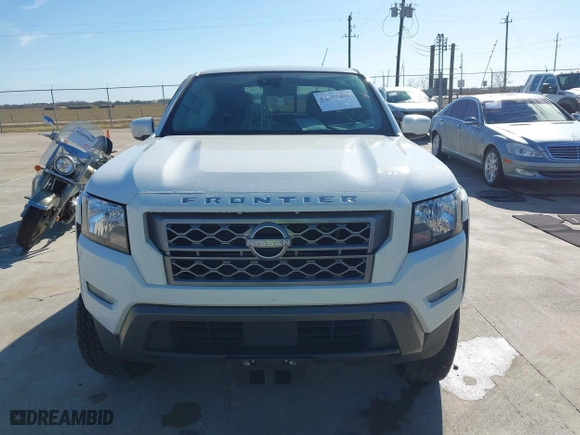 2023 Nissan Frontier SV with VIN 1N6ED1EJ9PN603699, listed as a IAAI auction lot 41677486 with 29,712 mi miles. Bid and sale history available at carsss.com. Image 12.
