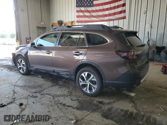 2020 Subaru Outback Limited with VIN 4S4BTANC9L3254958, listed as a Copart auction lot 62993855 with 40,134 mi miles and Salvage title. Bid and sale history available at DreamBid. Image 2.