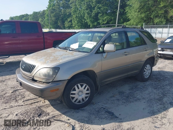 1999 Lexus RX 300 z VIN JT6GF10U8X0015207, wystawiony jako IAAI lot #42133074 z przebiegiem 230 216 mil mil oraz . Historia ofert i sprzedaży dostępna na DreamBid. Obrazek 2.