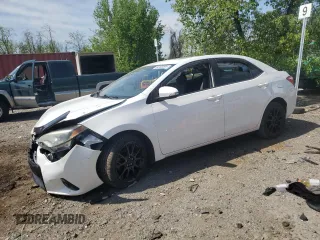 2016 Toyota Corolla L with VIN 2T1BURHE0GC493812, listed as a Copart auction lot 54183295 with 121,585 mi miles and Salvage Title. Bid and sale history available at DreamBid. Image 1.