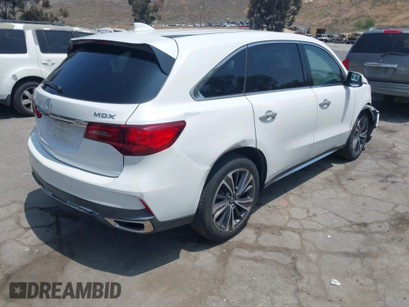 2020 Acura MDX Technology z VIN 5J8YD3H54LL001794, wystawiony jako IAAI lot #42163756 z przebiegiem 51 025 mil mil oraz . Historia ofert i sprzedaży dostępna na DreamBid. Obrazek 4.