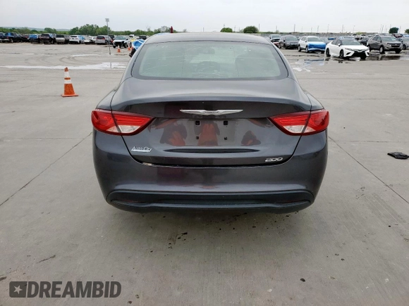 2016 Chrysler 200 LX with VIN 1C3CCCFB5GN185808, listed as a Copart auction lot 51444935 with 121,629 mi miles and Clean Title. Bid and sale history available at carsss.com. Image 6.