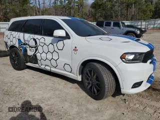2020 Dodge Durango SRT with VIN 1C4SDJGJ2LC324636, listed as a Copart auction lot 46131445 with 40,694 mi miles and Salvage Title. Bid and sale history available at DreamBid. Image 4.
