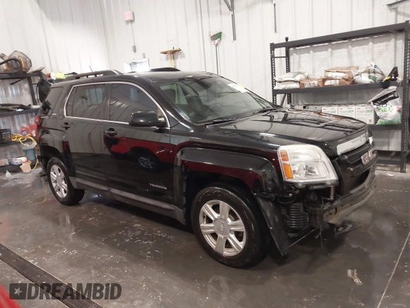 2016 GMC Terrain SLE with VIN 2GKFLTEKXG6147915, listed as a IAAI auction lot 41797192 with 114,232 mi miles. Bid and sale history available at carsss.com. Image 1.