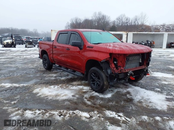 2020 Chevrolet Silverado 1500 LT Trail Boss with VIN 3GCPYFED5LG152801, listed as a IAAI auction lot 41524216 with 92,940 mi miles. Bid and sale history available at carsss.com. Image 1.