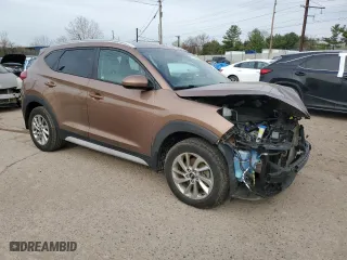 2017 Hyundai Tucson SE Plus with VIN KM8J3CA4XHU440113, listed as a Copart auction lot 52388135 with 65,409 mi miles and Salvage Title. Bid and sale history available at carsss.com. Image 4.
