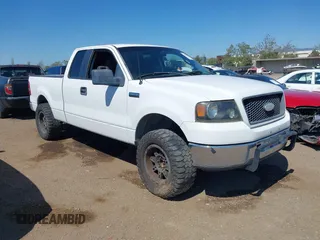 2006 Ford F-150 XLT with VIN 1FTPX125X6KB29000, listed as a IAAI auction lot 42245184 with 148,718 mi miles and . Bid and sale history available at DreamBid. Image 1.
