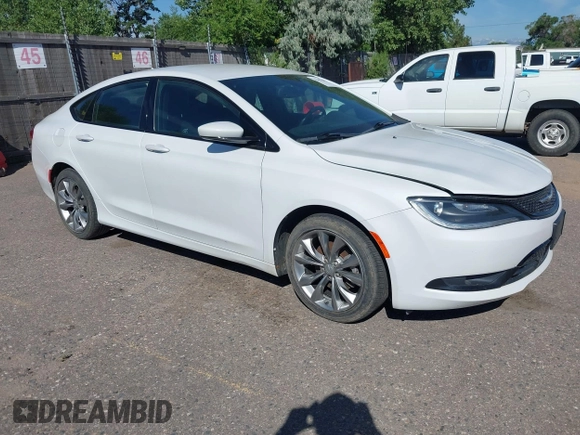 2015 Chrysler 200 S with VIN 1C3CCCBB4FN558485, listed as a IAAI auction lot 42637603 with Not provided miles and . Bid and sale history available at DreamBid. Image 1.
