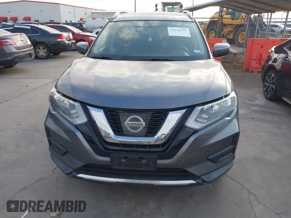 2017 Nissan Rogue SV with VIN KNMAT2MV1HP583081, listed as a IAAI auction lot 42156332 with 105,723 mi miles. Bid and sale history available at carsss.com. Image 12.