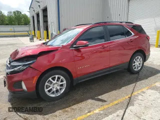 2023 Chevrolet Equinox LT with VIN 3GNAXUEG8PL127130, listed as a Copart auction lot 56022865 with 86,197 mi miles and Salvage title. Bid and sale history available at DreamBid. Image 1.