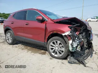 2023 Buick Encore GX Essence with VIN KL4MMGSL1PB152707, listed as a Copart auction lot 60341105 with 88,857 mi miles and Salvage title. Bid and sale history available at DreamBid. Image 4.