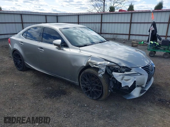 2014 Lexus IS 250 with VIN JTHCF1D20E5004362, listed as a IAAI auction lot 41988424 with 114,452 mi miles. Bid and sale history available at carsss.com. Image 1.
