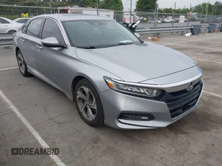 2019 Honda Accord EX-L z VIN 1HGCV1F54KA112435, wystawiony jako IAAI lot #42285906 z przebiegiem 110 115 mil mil oraz . Historia ofert i sprzedaży dostępna na DreamBid. Obrazek 1.