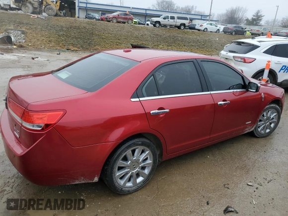 2011 Lincoln MKZ Hybrid with VIN 3LNDL2L36BR752620, listed as a Copart auction lot 40124264 with 136,624 mi miles and Salvage Title. Bid and sale history available at carsss.com. Image 3.