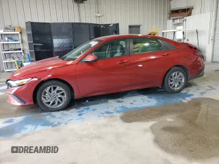 2024 Hyundai Elantra SEL with VIN KMHLM4DG7RU674311, listed as a Copart auction lot 61109175 with 43,335 mi miles and Salvage title. Bid and sale history available at DreamBid. Image 1.