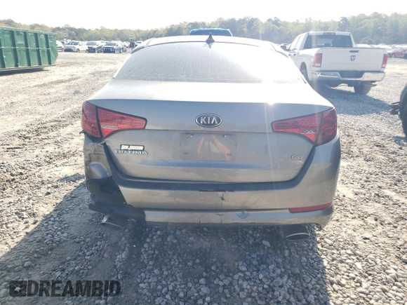 2013 Kia Optima LX with VIN 5XXGM4A71DG237929, listed as a Copart auction lot 50972955 with 210,351 mi miles and Salvage Title. Bid and sale history available at carsss.com. Image 6.