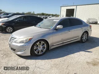 2012 Hyundai Genesis 5.0L with VIN KMHGC4DH2CU193483, listed as a Copart auction lot 74206584 with 191,101 mi miles and Salvage Title. Bid and sale history available at carsss.com. Image 1.