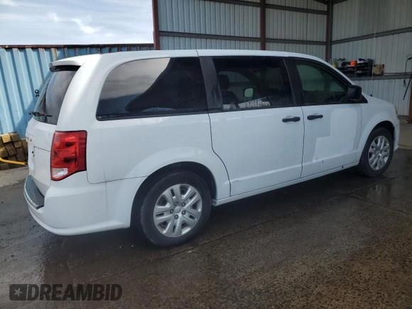 2019 Dodge Grand Caravan SE with VIN 2C4RDGBG0KR765930, listed as a Copart auction lot 54719285 with 35,107 mi miles and Clean Title. Bid and sale history available at DreamBid. Image 3.