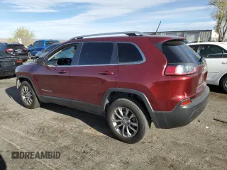 2019 Jeep Cherokee Latitude Plus with VIN 1C4PJLLB8KD308068, listed as a Copart auction lot 49178705 with 133,950 mi miles and Salvage Title. Bid and sale history available at carsss.com. Image 2.