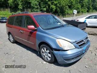2008 Hyundai Entourage GLS z VIN KNDMC233686048783, wystawiony jako Copart lot #61812894 z przebiegiem 200 566 mil mil oraz Tytuł czysty. Historia ofert i sprzedaży dostępna na DreamBid. Obrazek 4.