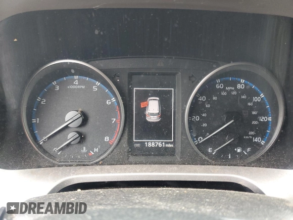 2018 Toyota RAV4 LE with VIN JTMBFREV3JJ206523, listed as a Copart auction lot 62723325 with 188,761 mi miles and Clean title. Bid and sale history available at DreamBid. Image 13.