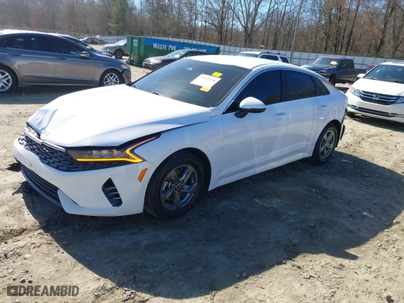 2022 Kia K5 LXS with VIN 5XXG14J25NG110504, listed as a IAAI auction lot 41662436 with 61,845 mi miles. Bid and sale history available at carsss.com. Image 19.