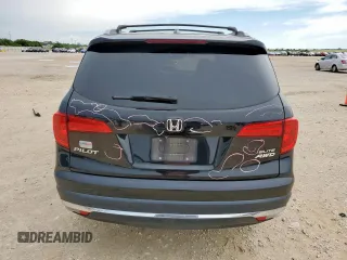 2017 Honda Pilot Elite with VIN 5FNYF6H0XHB047297, listed as a Copart auction lot 60731495 with 158,341 mi miles and Salvage title. Bid and sale history available at DreamBid. Image 6.