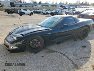 2001 Chevrolet Corvette Z06 with VIN 1G1YY12S115116644, listed as a Copart auction lot 84196744 with 0 mi miles and Salvage Title. Bid and sale history available at carsss.com. Image 1.