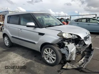 2012 Kia Soul + with VIN KNDJT2A6XC7400914, listed as a Copart auction lot 42729445 with 37,815 mi miles and Salvage Title. Bid and sale history available at carsss.com. Image 4.