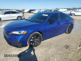 2023 Honda Civic Sport z VIN 2HGFE2F59PH524569, wystawiony jako Copart lot #88508405 z przebiegiem 12 425 mil mil oraz Szkoda całkowita • Salvage title. Historia ofert i sprzedaży dostępna na DreamBid. Obrazek 1.