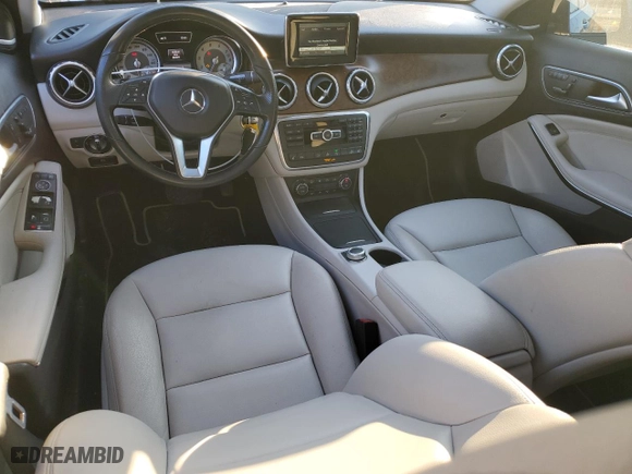 2015 Mercedes-Benz GLA-Class GLA 250 with VIN WDCTG4GB1FJ121415, listed as a Copart auction lot 85641224 with 80,599 mi miles and Salvage Title. Bid and sale history available at carsss.com. Image 8.