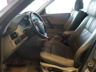 2008 BMW X3 3.0si with VIN WBXPC93498WJ07651, listed as a Copart auction lot 41523435 with 169,001 mi miles and Clean Title. Bid and sale history available at carsss.com. Image 7.