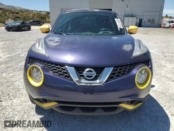 2015 Nissan Juke S with VIN JN8AF5MV3FT557406, listed as a Copart auction lot 60941155 with 124,884 mi miles and Salvage title. Bid and sale history available at DreamBid. Image 5.
