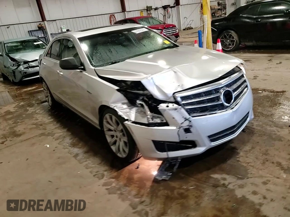 2013 Cadillac ATS with VIN 1G6AG5RX8D0162805, listed as a Copart auction lot 59568505 with 98,713 mi miles and Salvage title. Bid and sale history available at DreamBid. Image 13.