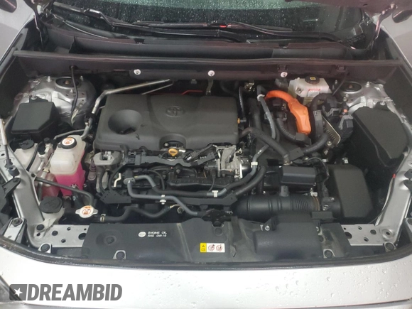 2020 Toyota RAV4 Hybrid XLE with VIN 2T3R6RFV1LW001235, listed as a Copart auction lot 56818635 with 105,234 mi miles and Salvage title. Bid and sale history available at DreamBid. Image 12.
