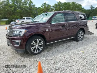 2020 Ford Expedition King Ranch с VIN 1FMJU1NT4LEA75725, выставлен на аукционе Copart как лот 73047684 с пробегом 70 805 миль миль и Списание • Salvage title. История ставок и продаж доступна на DreamBid. Изображение 1.