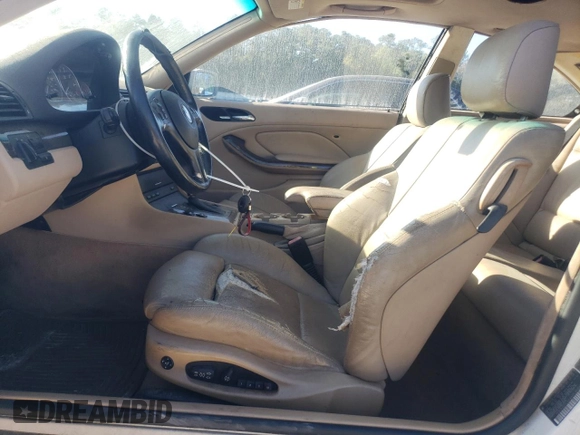 2004 BMW 3 Series 330Ci with VIN WBABD53444PL10106, listed as a Copart auction lot 76521654 with 229,852 mi miles and Salvage Title. Bid and sale history available at carsss.com. Image 7.